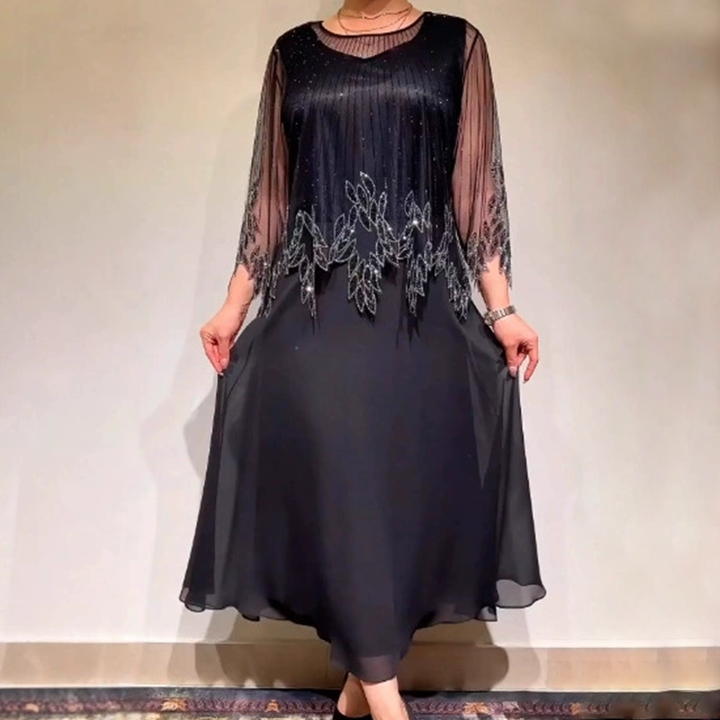 Albertina | Vestido midi elegante
