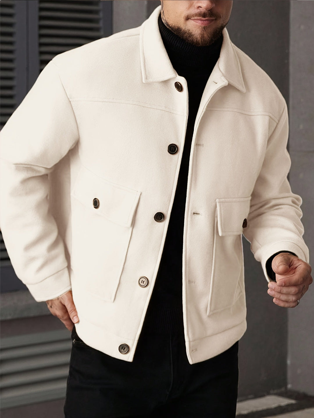 Segundo | Chaqueta camisera de botones