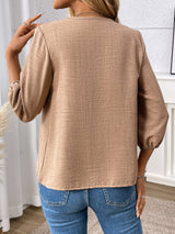 Graciela | Blusa cuello V con cierre