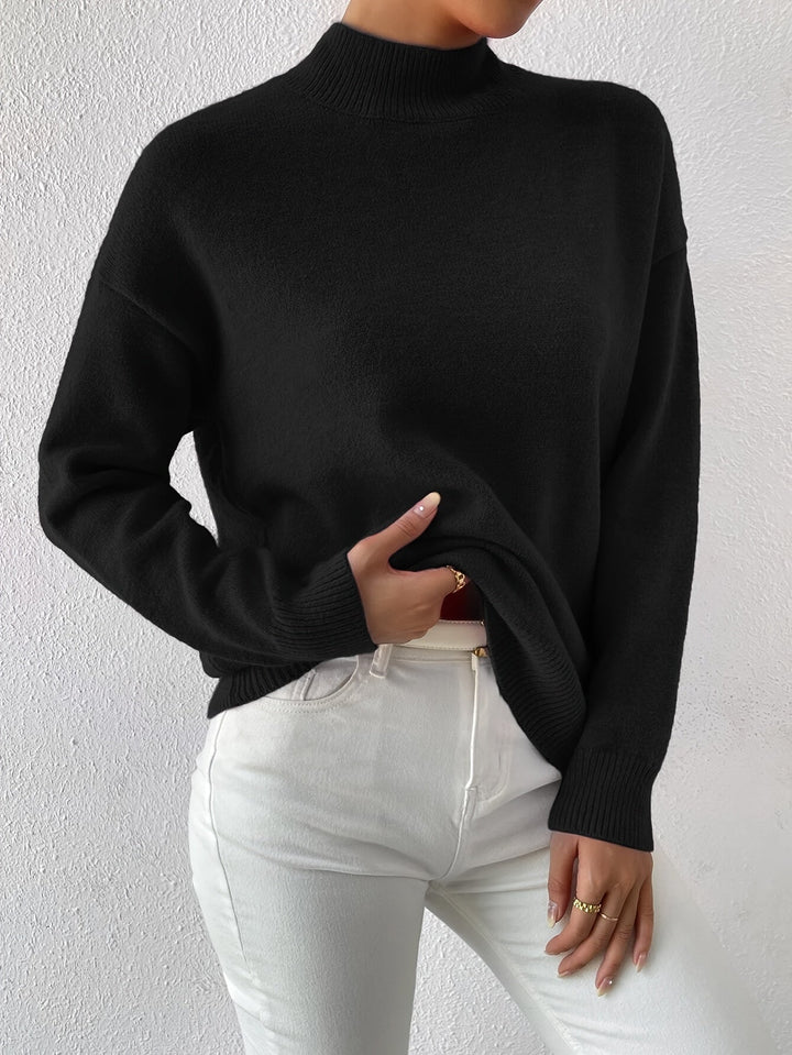 Sandra Andrea | Sweater cuello mock