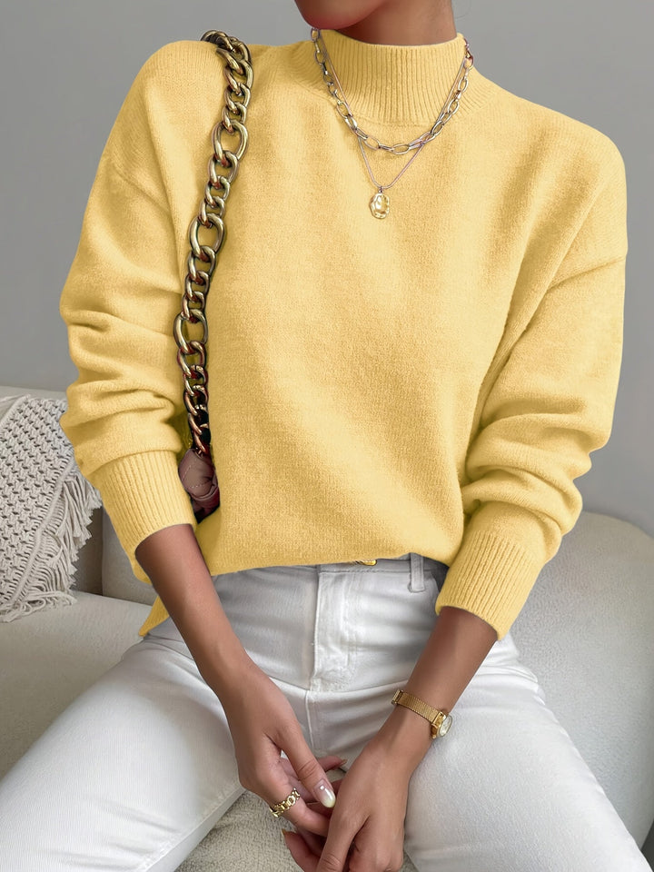 Sandra Andrea | Sweater cuello mock