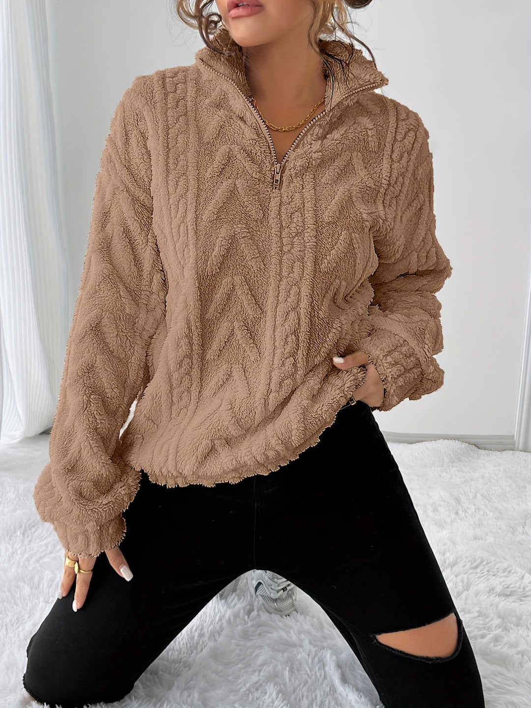 Pamela Andrea | Sweater texturado acogedor