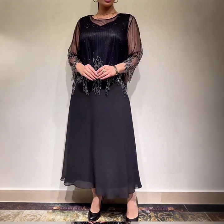 Albertina | Vestido midi elegante