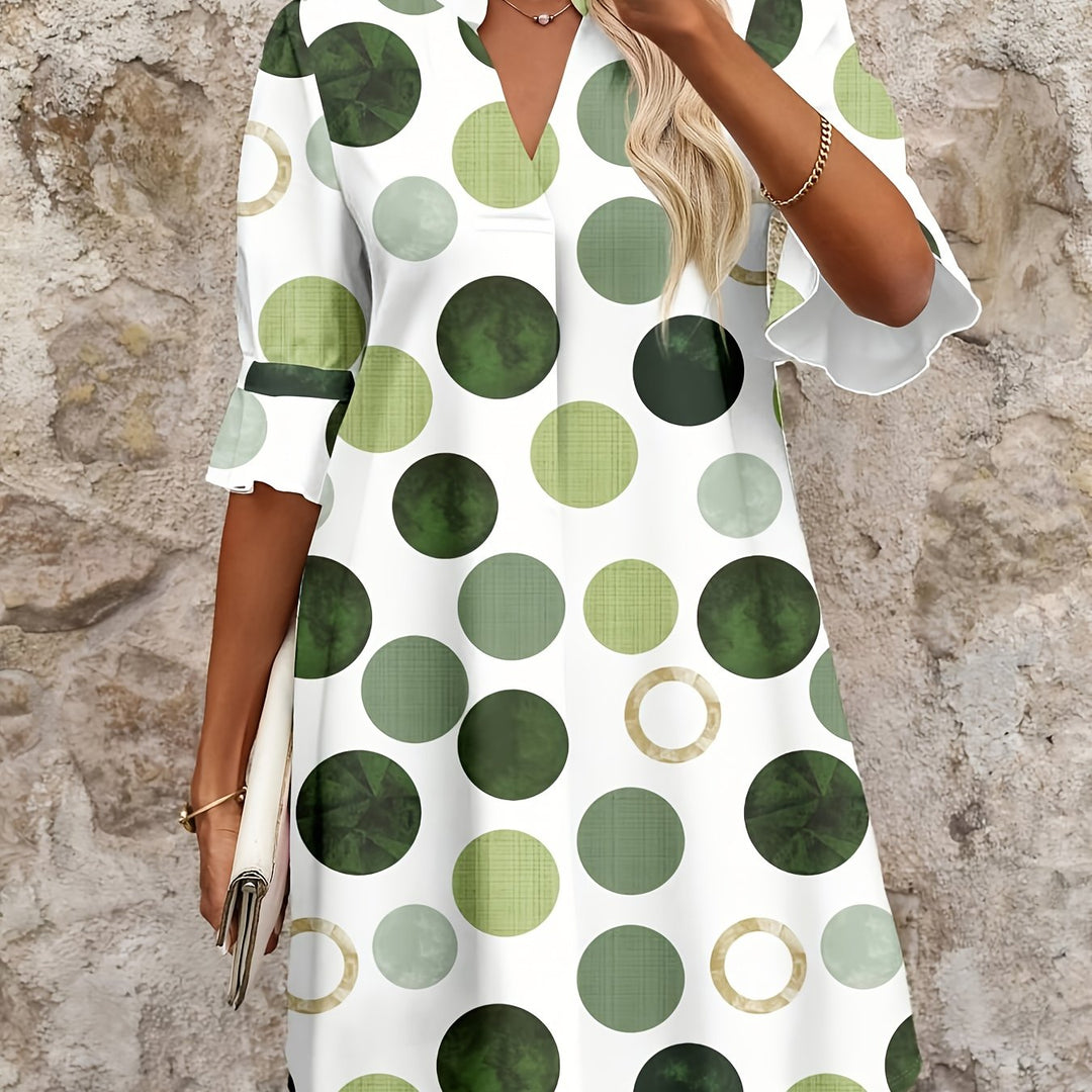 Julieta | Vestido corto de lunares