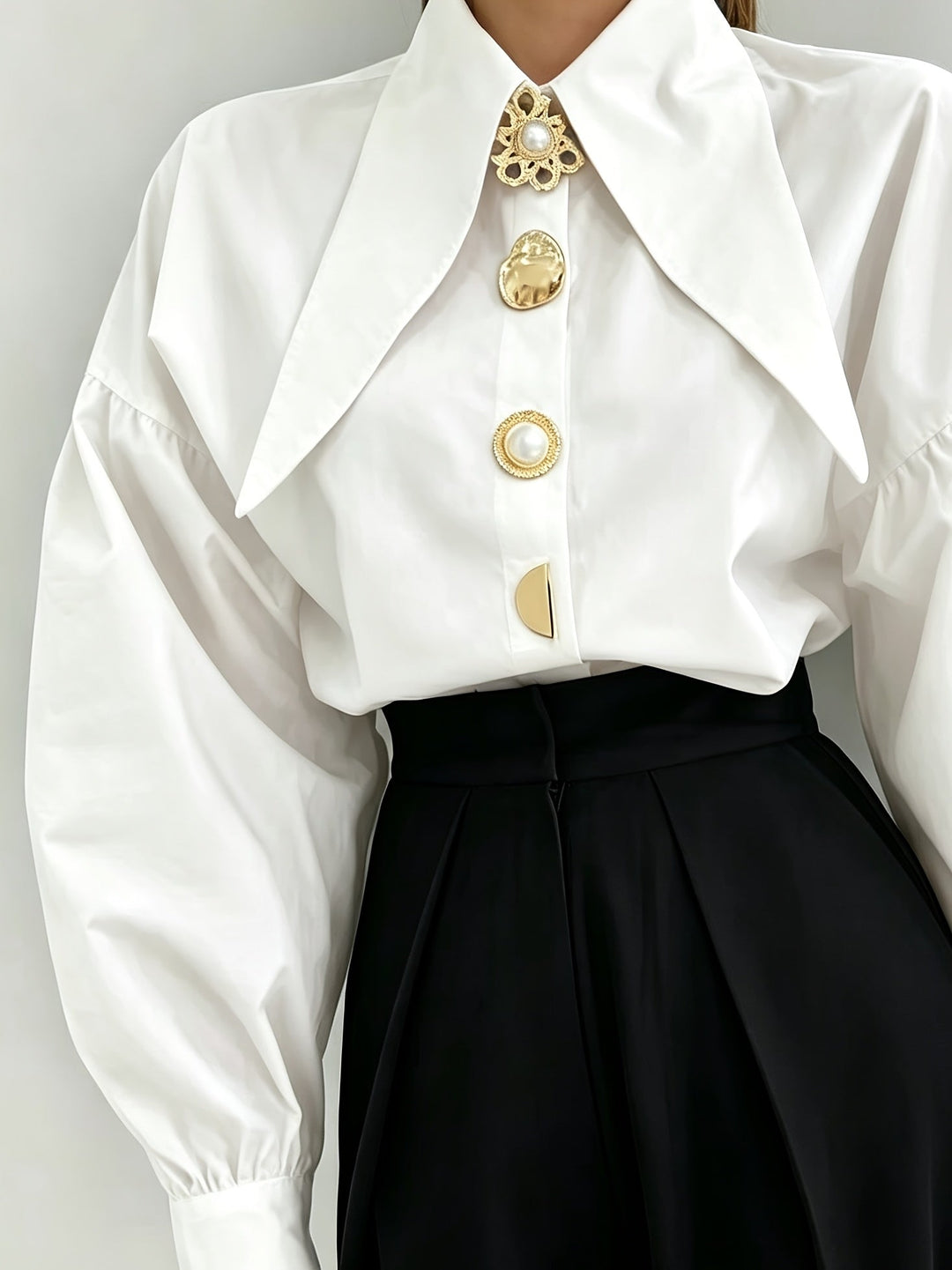 Susan | Blusa de cuello amplio