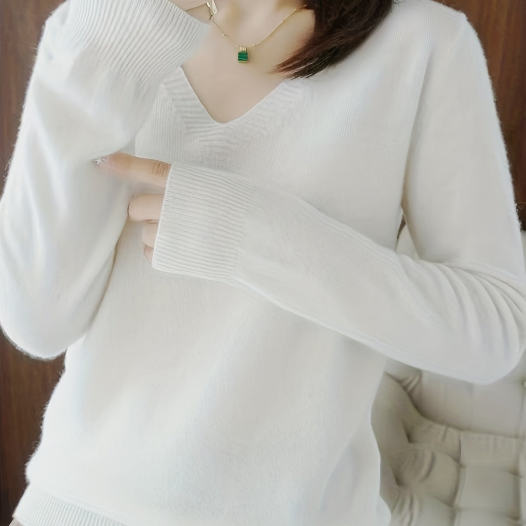 Lourdes | Sweater cuello V