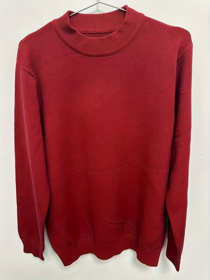 Ronald | Sweater cuello subido para hombre