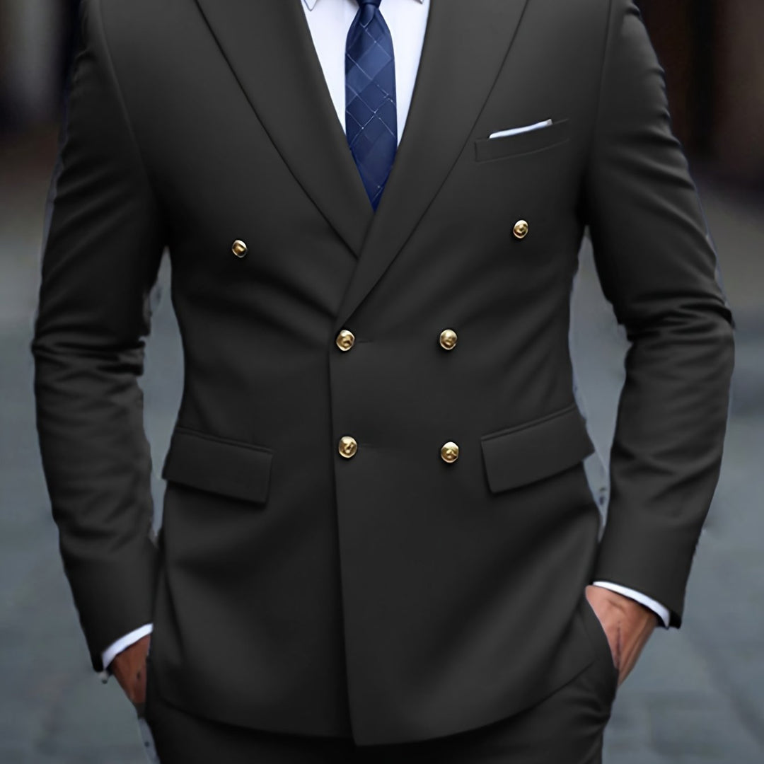 Octavio | Traje cruzado de dos piezas