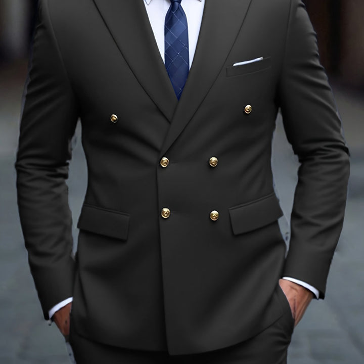 Octavio | Traje cruzado de dos piezas