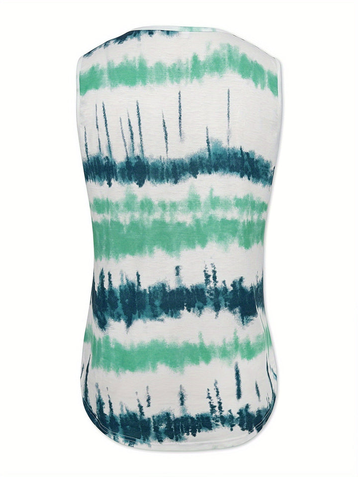 Cinthia | Blusa sin mangas de escote cuadrado