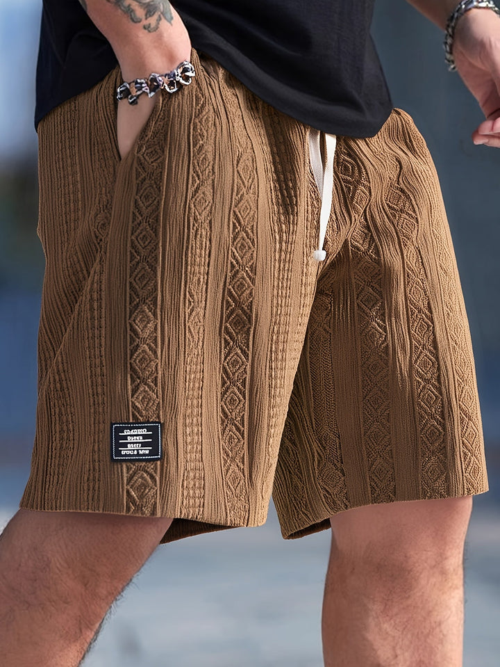 Ceferino | Short texturado con cordón
