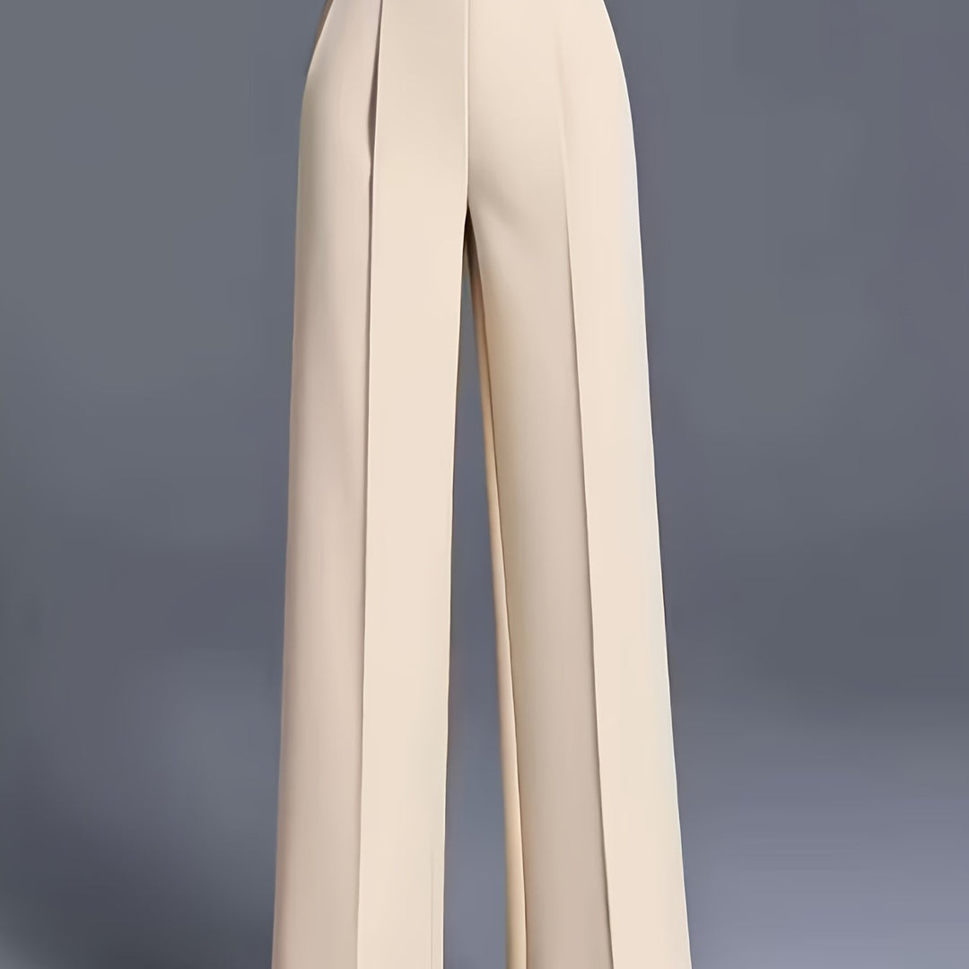 Maximiliana | Pantalón de tiro alto pierna ancha