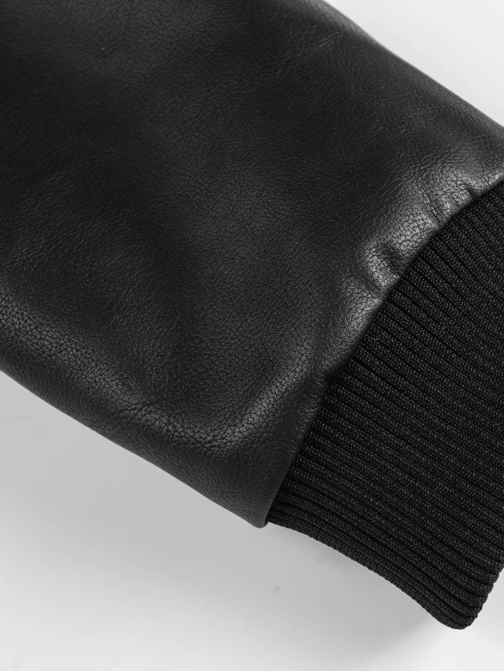 Anselmo | Chaqueta biker con capucha desmontable