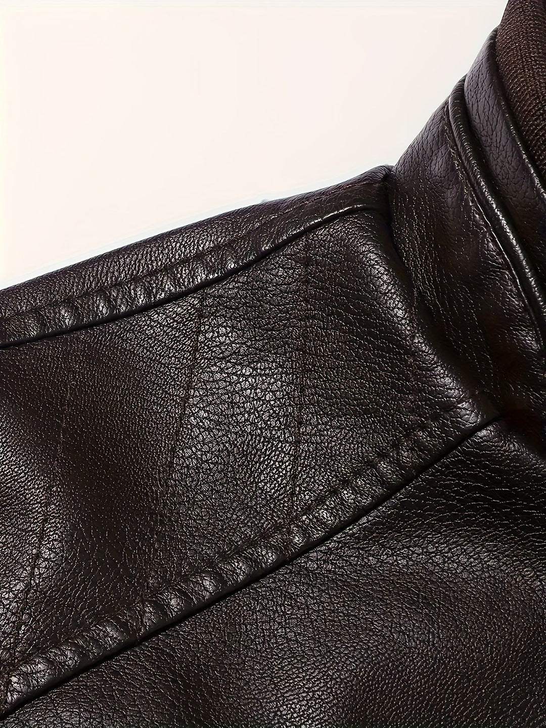 Demetrio | Chaqueta moto cuello alto para hombre