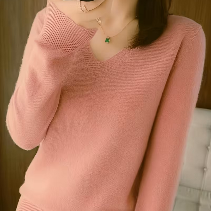 Lourdes | Sweater cuello V