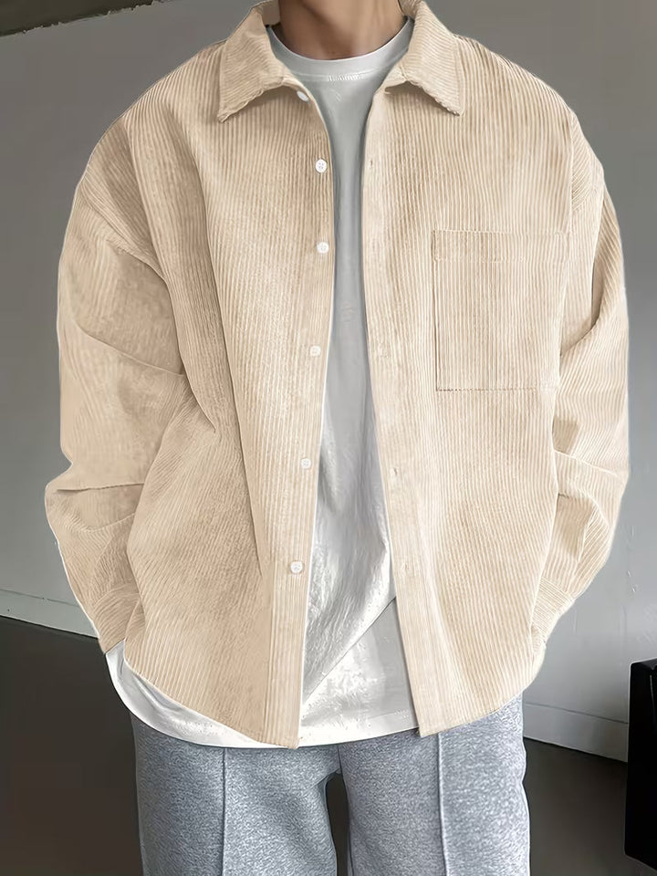 Julio | Chaqueta de cotelé manga larga