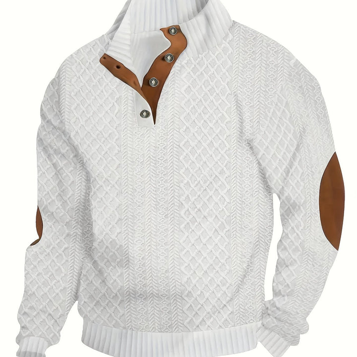Recaredo | Sweater de cuello alto con botones