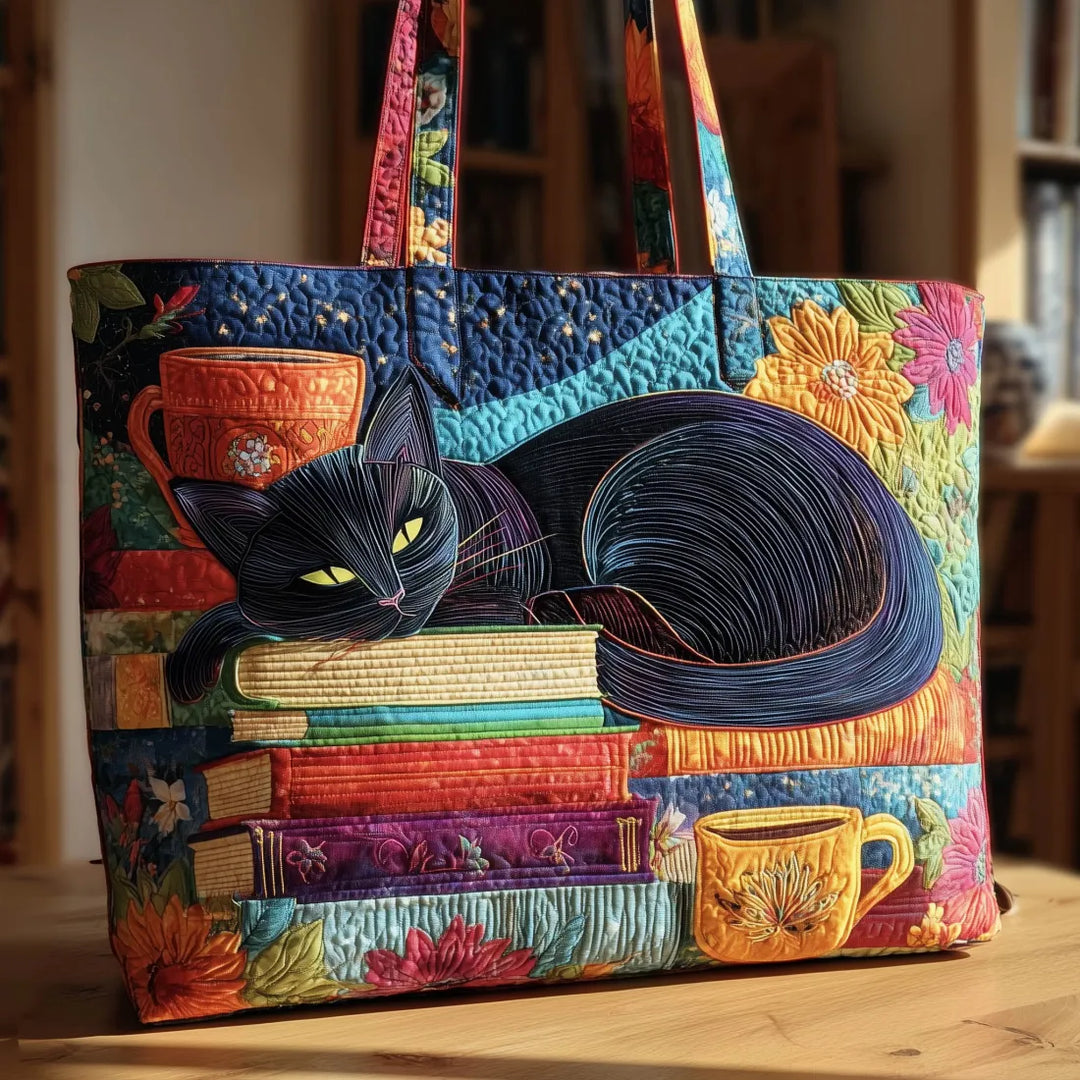 Aurelia | Bolso tote gato multicolor