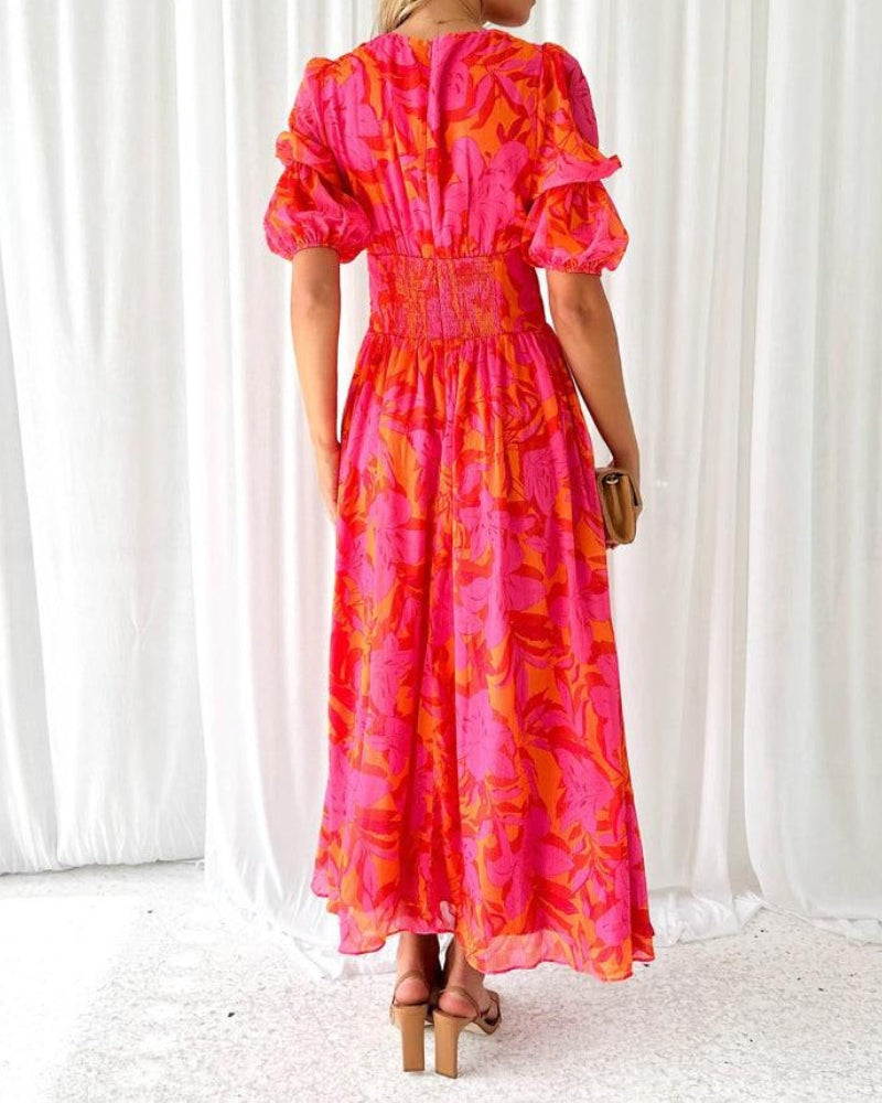 Nayadeth | Vestido largo estampado
