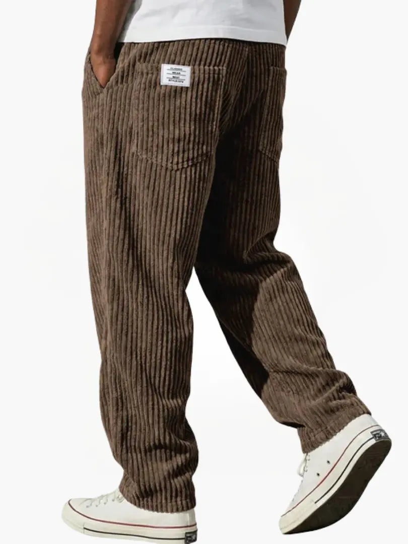 Mauricio | Pantalón de cotelé de corte relajado