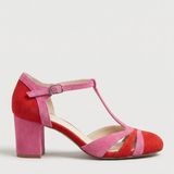María Trinidad | Zapatos de taco con pulsera en T