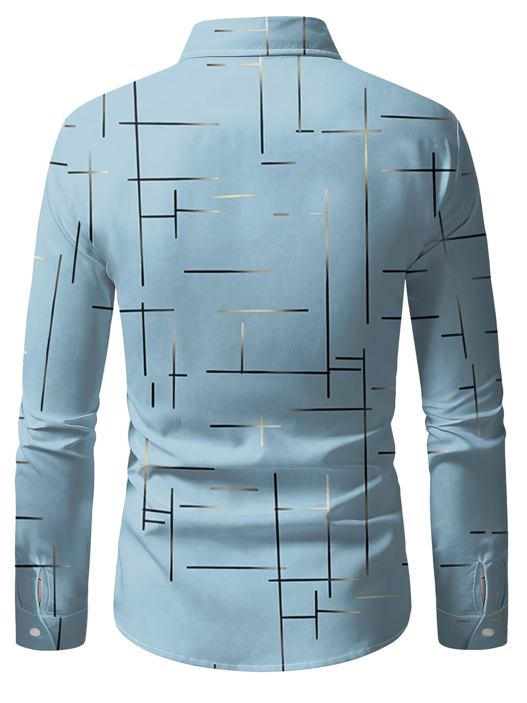 Fabricio | Camisa con estampado de líneas