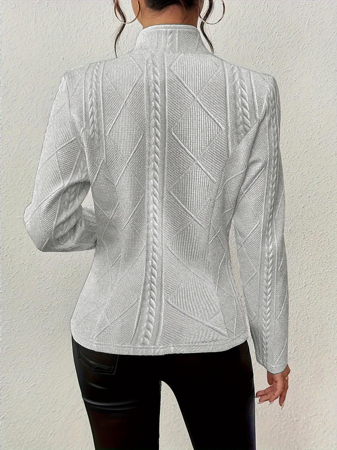 Vanesa | Blazer texturado ceñido a la cintura