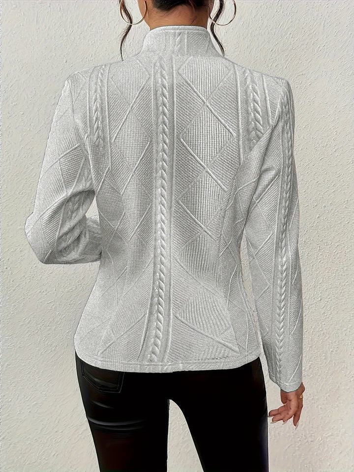 Vanesa | Blazer texturado ceñido a la cintura
