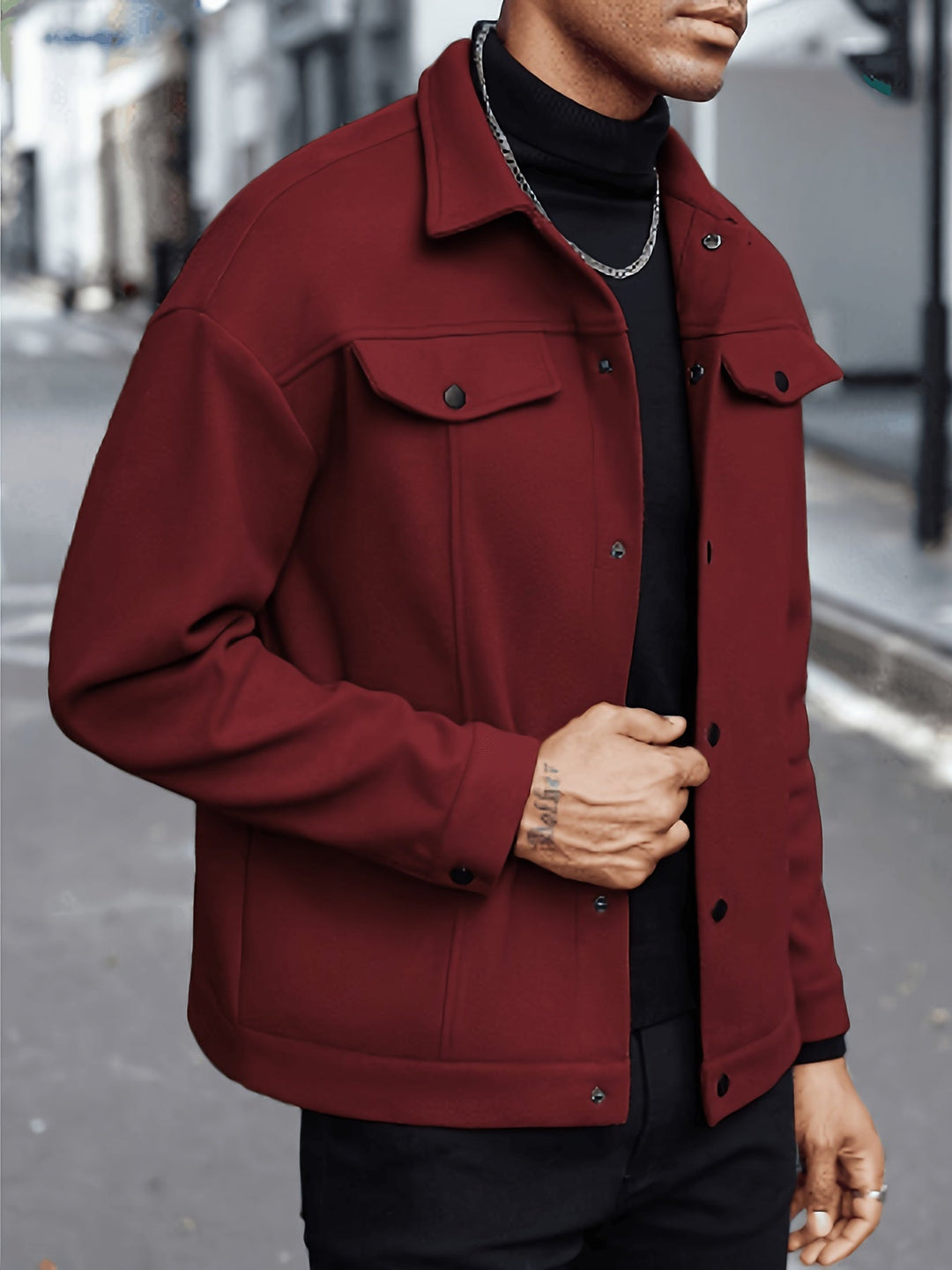 Gerardo | Chaqueta urbana de botones