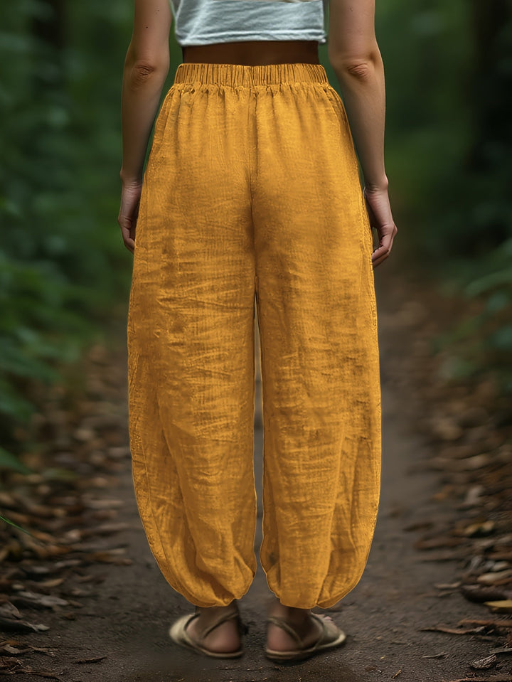 Alfonsina | Pantalón globo con cordón ajustable