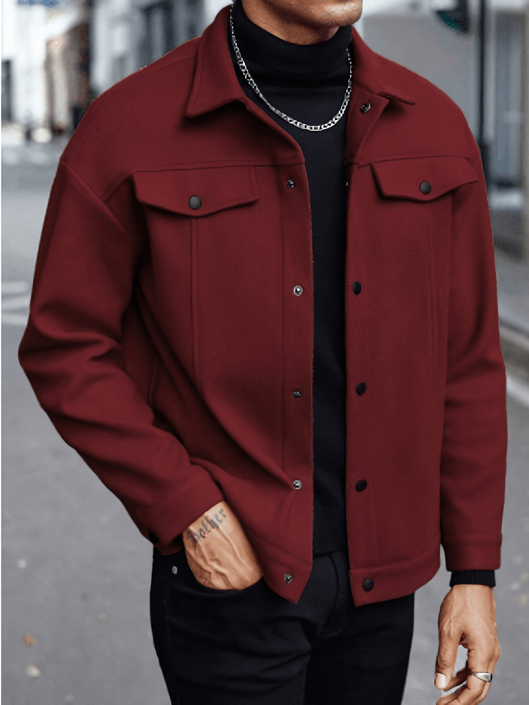Gerardo | Chaqueta urbana de botones