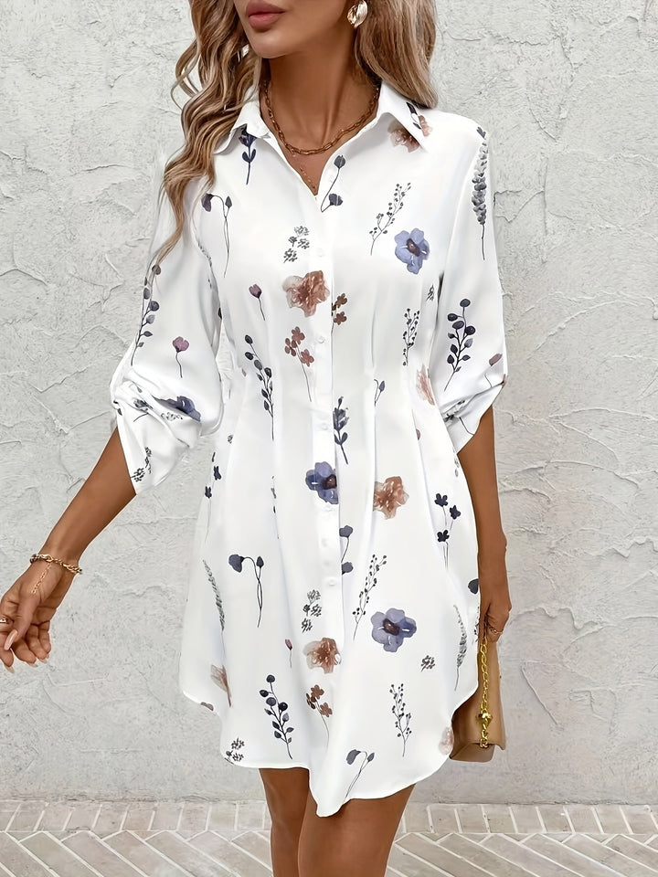 Mavis | Vestido camisero floral