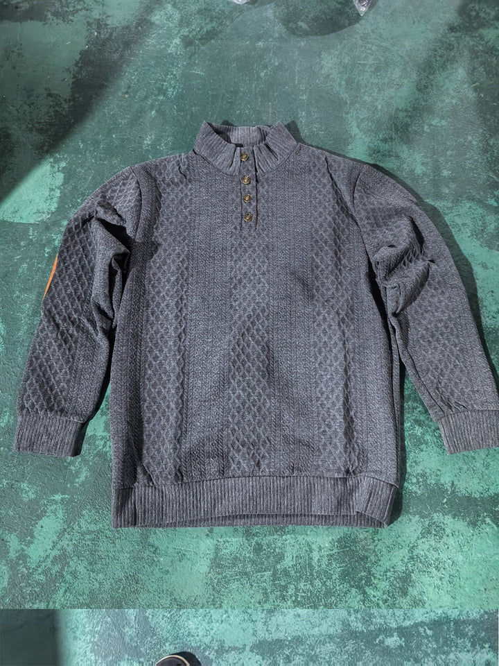 Recaredo | Sweater de cuello alto con botones