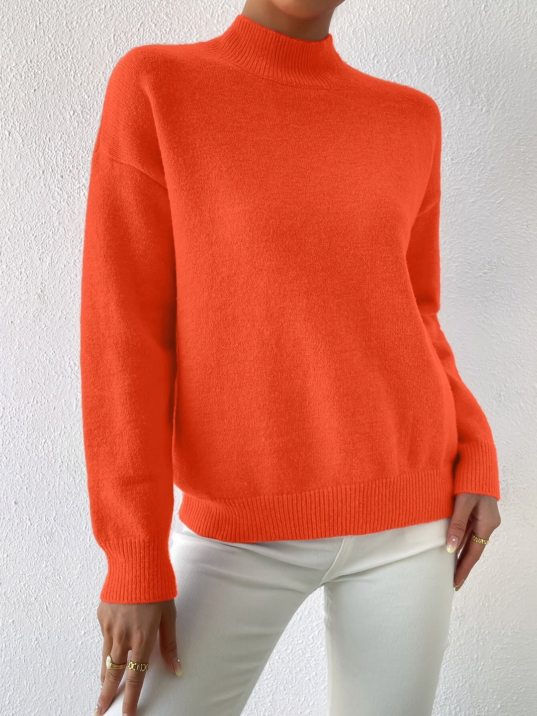 Sandra Andrea | Sweater cuello mock