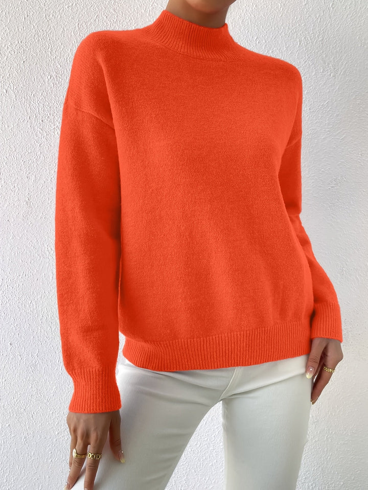 Sandra Andrea | Sweater cuello mock