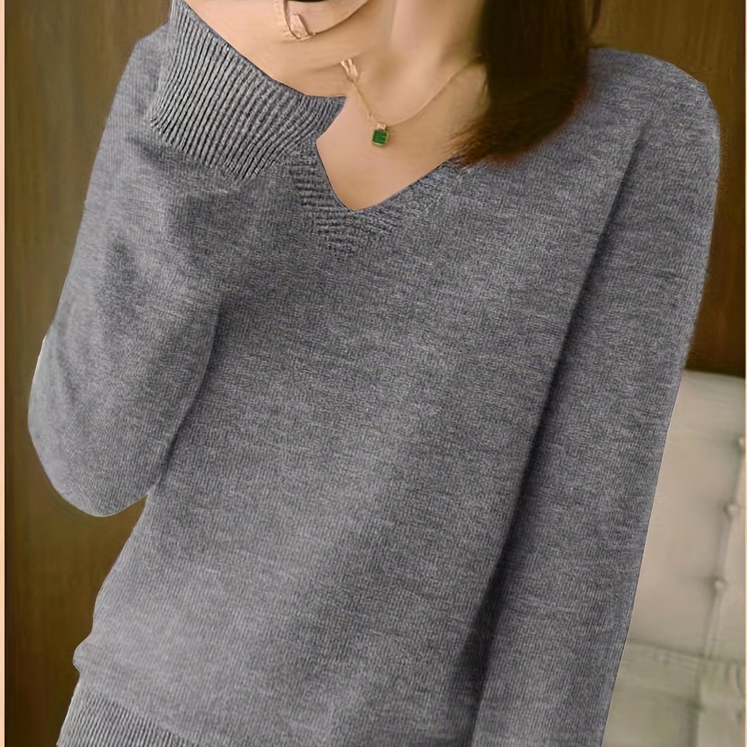 Lourdes | Sweater cuello V
