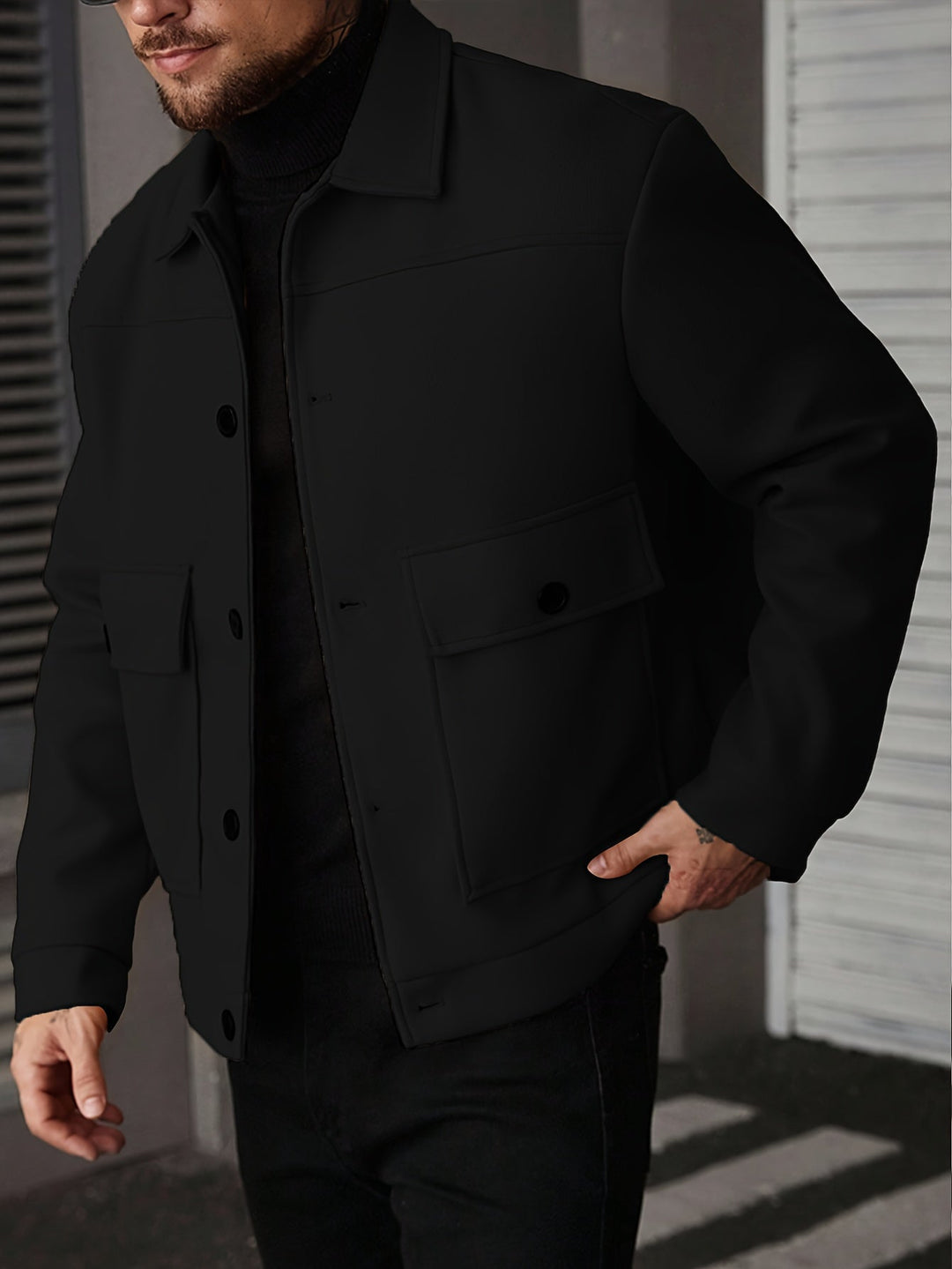 Segundo | Chaqueta camisera de botones