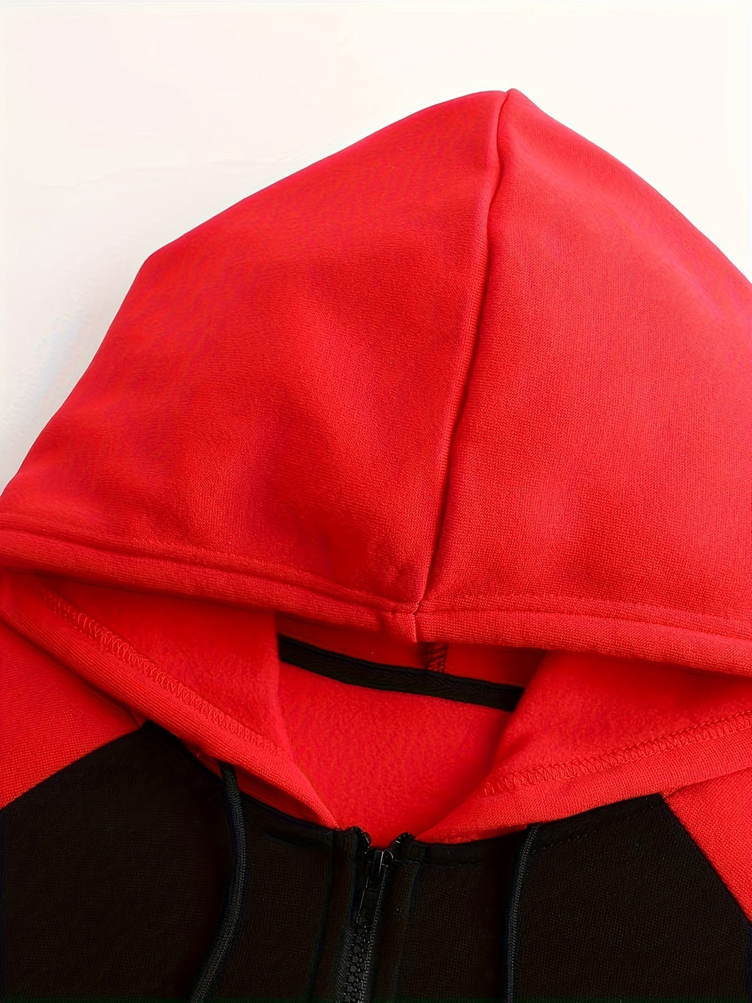 Alejandro | Chaqueta con capucha bicolor