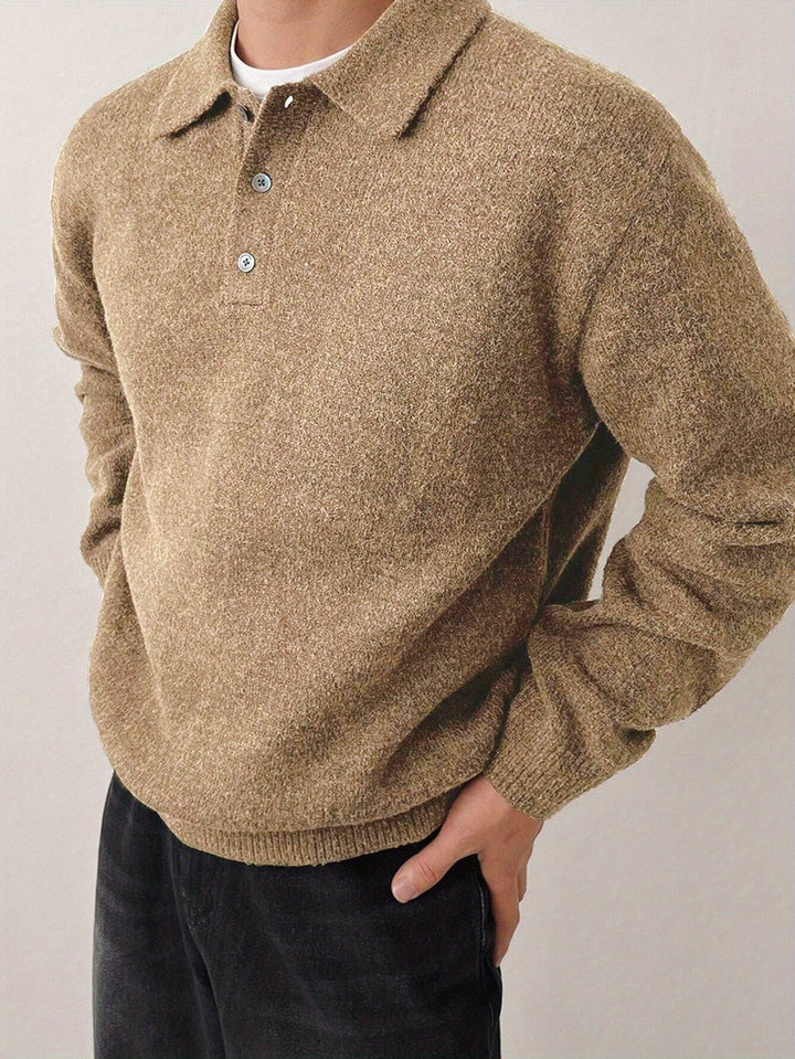 Silvio | Sweater con cuello de polo