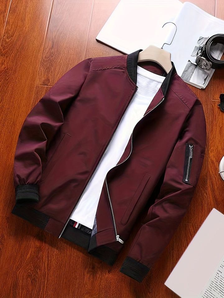 Isaías | Chaqueta bomber clásica para hombre
