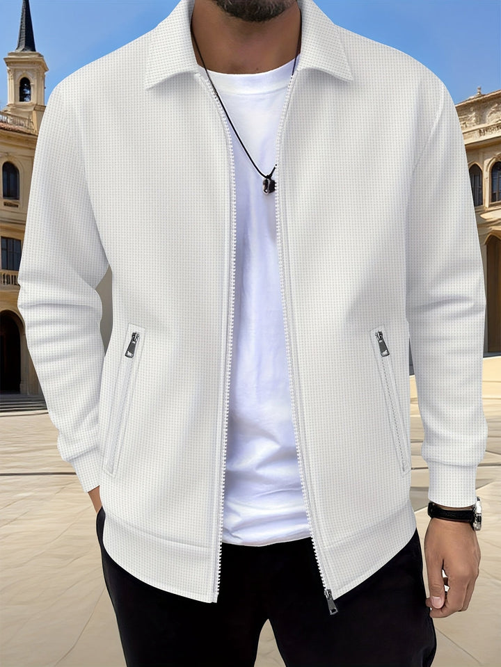 Artemio | Chaqueta con cierre y textura