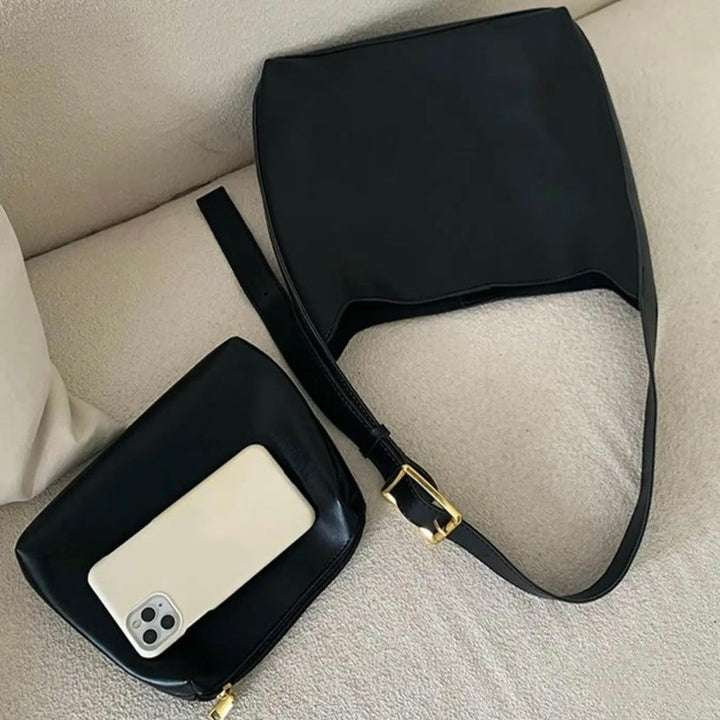 Carmen Rosa | Bolso de hombro con hebilla