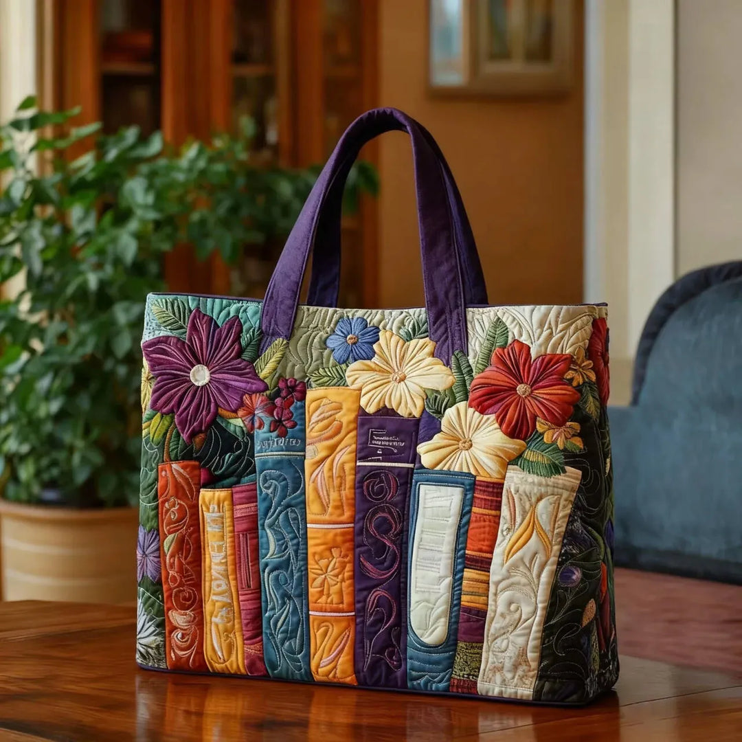 Newen | Bolso tote acolchado floral