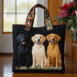 Orfelina | Bolso tote acolchado con perritos