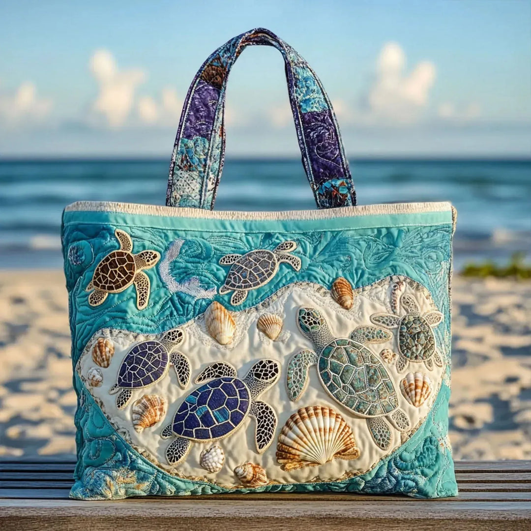 Antülican | Bolso acolchado arte marino