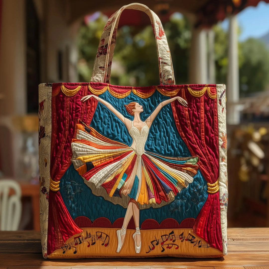 Ornella | Bolso tote multicolor arte bailarina