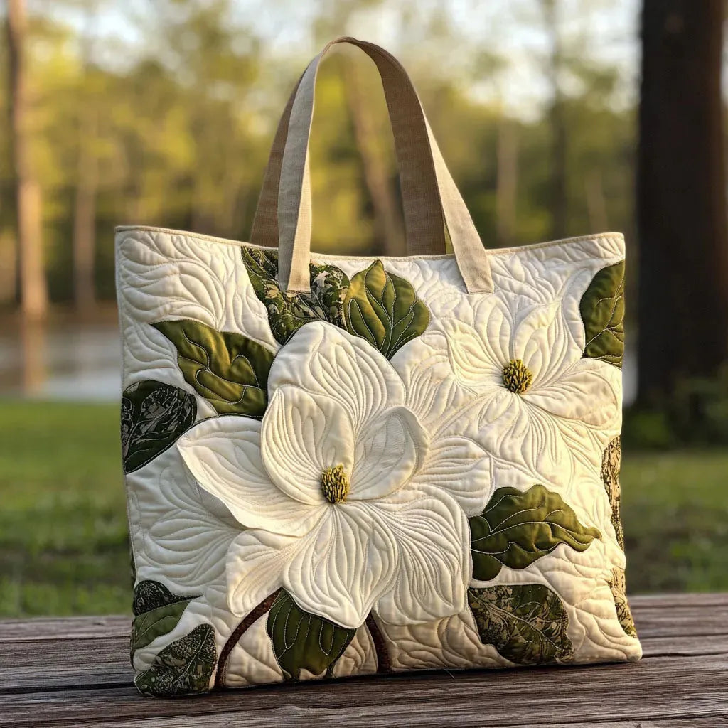 Alanna | Bolso tote floral acolchado