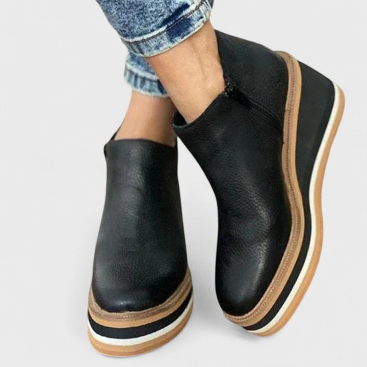 María Ivonne | Zapatos impermeables con plataforma