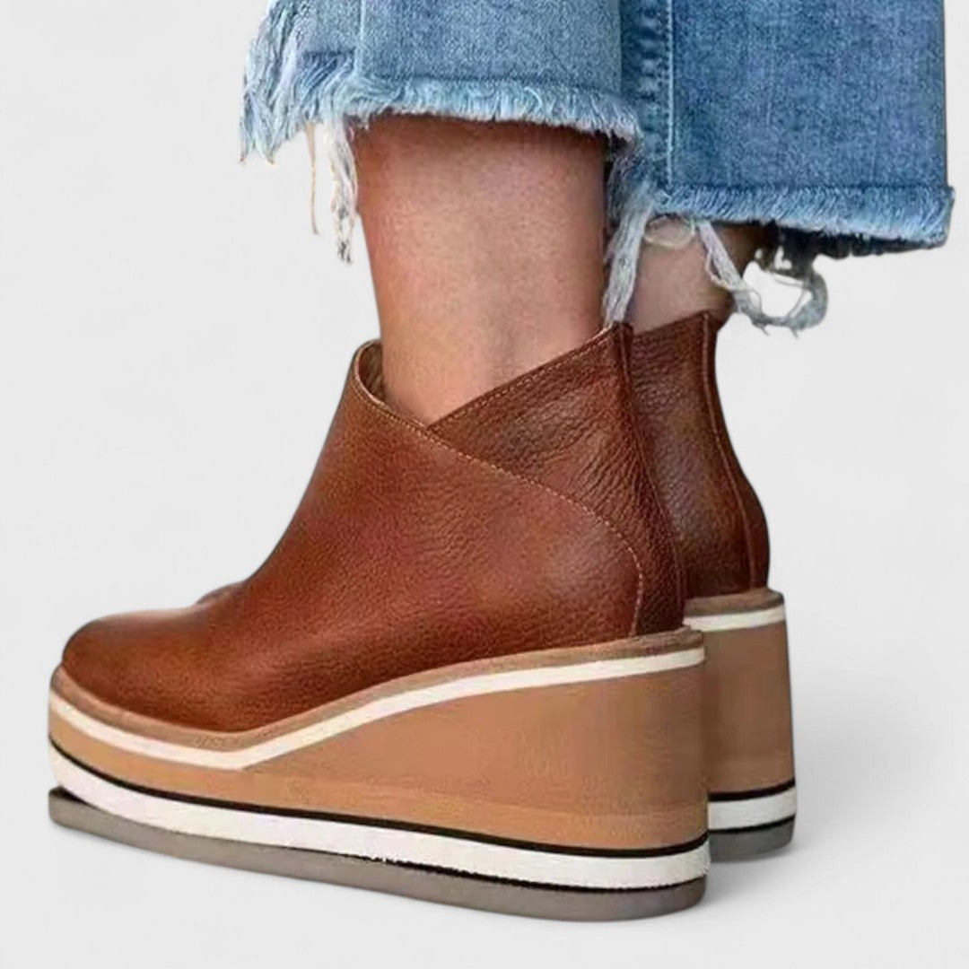 María Ivonne | Zapatos impermeables con plataforma