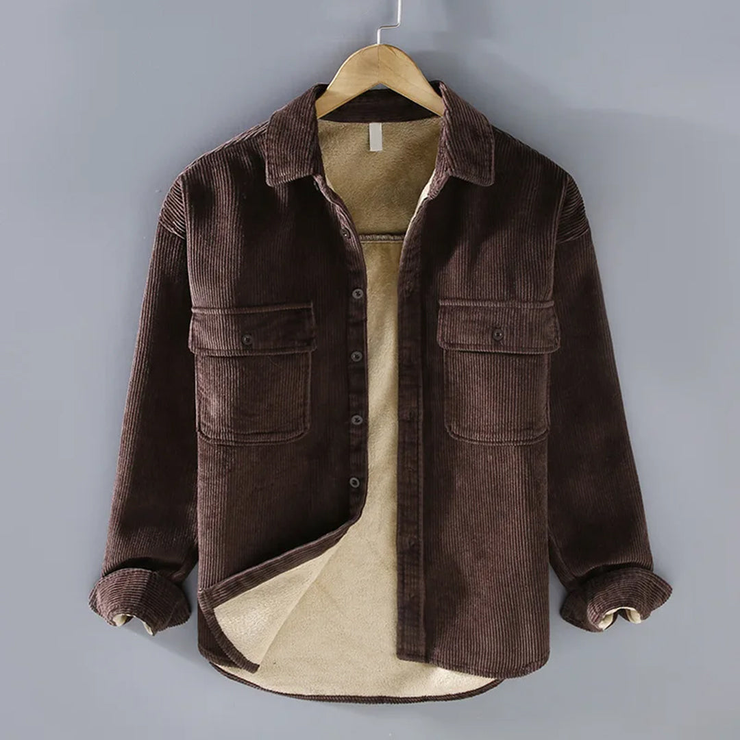 Darío | Chaqueta de cotelé con forro polar